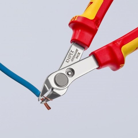SZCZYPCE TNĄCE SUPER KNIPS 125MM IZOLOWANE KNIPEX SZCZYPCE TNĄCE SUPER KNIPS 125MM IZOLOWANE KNIPEX