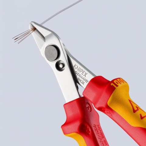 SZCZYPCE TNĄCE SUPER KNIPS 125MM IZOLOWANE KNIPEX SZCZYPCE TNĄCE SUPER KNIPS 125MM IZOLOWANE KNIPEX