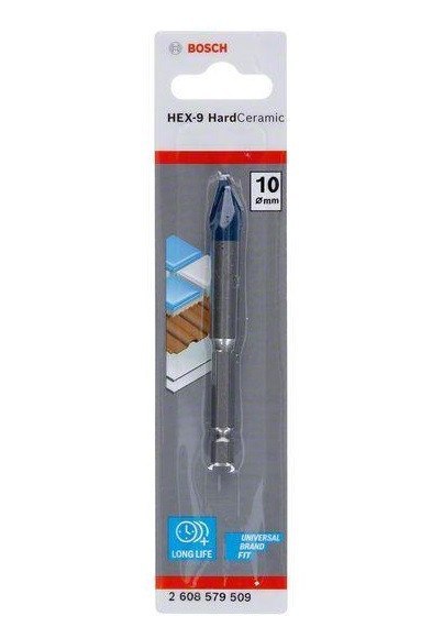 WIERTŁO HEX-9 HARD CERAMIC 10*90MM BOSCH WIERTŁO HEX-9 HARD CERAMIC 10*90MM BOSCH