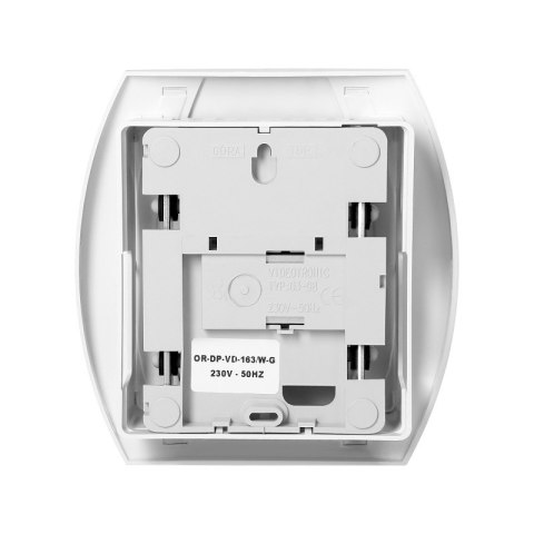 DZWONEK KAMELEON GONG 230V OBUDOWA BIAŁA+ZŁOTY ORNO DZWONEK KAMELEON GONG 230V OBUDOWA BIAŁA+ZŁOTY ORNO