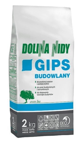 GIPS BUDOWLANY NIDA 2KG UN GIPS BUDOWLANY NIDA 2KG UN