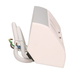 GNIAZDO MEBLOWE 2X2P+Z+USB BIAŁO-SREBRNE ORNO