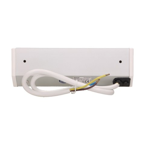 GNIAZDO MEBLOWE 2X2P+Z+USB BIAŁO-SREBRNE ORNO GNIAZDO MEBLOWE 2X2P+Z+USB BIAŁO-SREBRNE ORNO