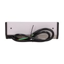 GNIAZDO MEBLOWE 3X2P+Z CZARNO-SREBRNE ORNO