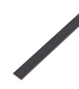 PŁASKOWNIK ALUMINIOWY ANODOWY CZARNY 1000X20X2,0 UN