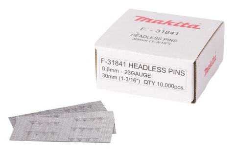 SZTYFTY 0.6*30MM (10.000SZT) MAKITA SZTYFTY 0.6*30MM (10.000SZT) MAKITA