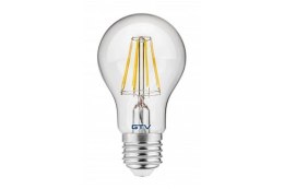 ŻARÓWKA LED FILAMENT A60 4000K E27 8W AC220-240V GTV