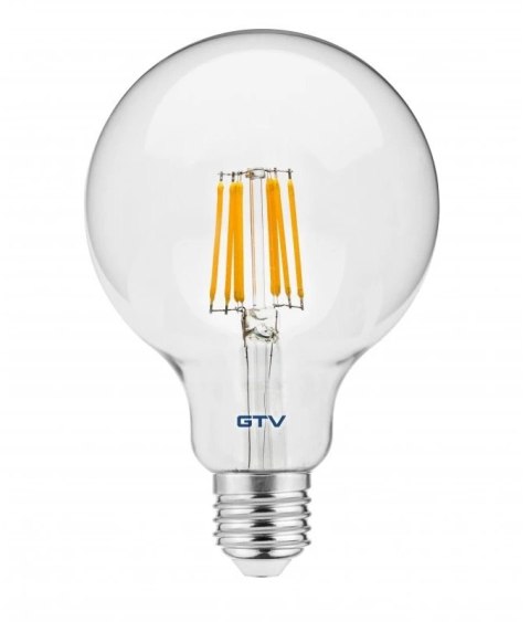 ŻARÓWKA LED FILAMENT G95 E27 8W AC220-240V GTV ŻARÓWKA LED FILAMENT G95 E27 8W AC220-240V GTV
