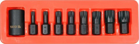 ZESTAW UDAROWYCH KLUCZY TRZPIENIOWYCH SPLINE 1/2'' YATO ZESTAW UDAROWYCH KLUCZY TRZPIENIOWYCH SPLINE 1/2'' YATO