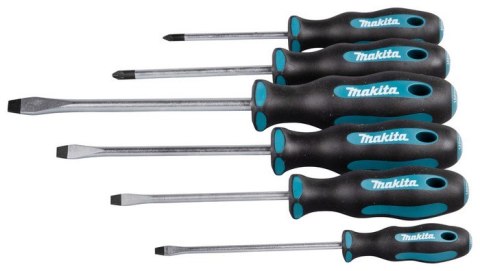 ZESTAW WKRĘTAKÓW 6 SZT. SL + PZ MAKITA ZESTAW WKRĘTAKÓW 6 SZT. SL + PZ MAKITA