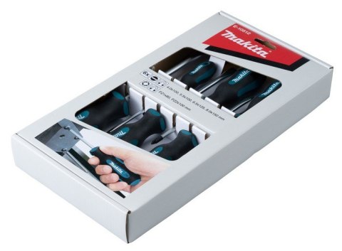 ZESTAW WKRĘTAKÓW 6 SZT. SL + PZ MAKITA ZESTAW WKRĘTAKÓW 6 SZT. SL + PZ MAKITA