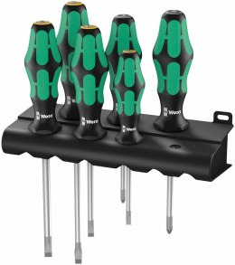 ZESTAW WKRĘTAKÓW KRAFTFORM LASERTIP + WIESZAK, 6CZ WERA