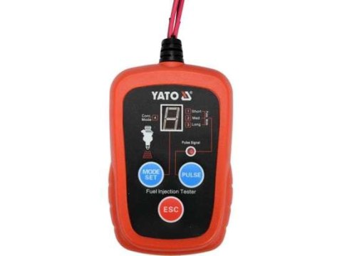 ELEKTRONICZNY TESTER WTRYSKIWACZY SILNIKÓW BENZYNOWYCH YATO ELEKTRONICZNY TESTER WTRYSKIWACZY SILNIKÓW BENZYNOWYCH YATO