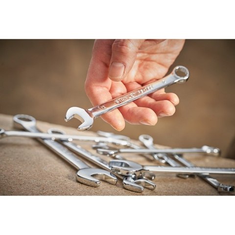 KLUCZ PŁASKO-OCZKOWY 10 MM STANLEY KLUCZ PŁASKO-OCZKOWY 10 MM STANLEY
