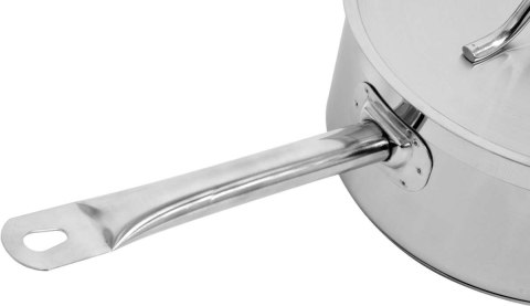 RONDEL Z POKRYWKĄ ZE STALI NIERDZEWNEJ 20X10,5CM 3.3L. YATO GASTRO RONDEL Z POKRYWKĄ ZE STALI NIERDZEWNEJ 20X10,5CM 3.3L. YATO GASTRO
