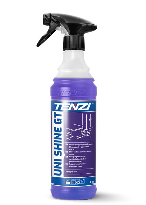 ŚRODEK DO PIELĘGNACJI POWIERZ.BŁYSZCZĄCYCH UNI SHINE GT 0.6L TENZI ŚRODEK DO PIELĘGNACJI POWIERZ.BŁYSZCZĄCYCH UNI SHINE GT 0.6L TENZI