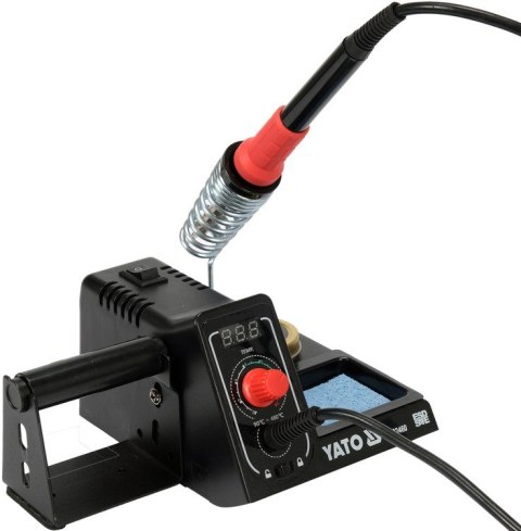 STACJA LUTOWNICZA CYFROWA 60W TYP GROT, WYŚWIETLACZ LCD YATO STACJA LUTOWNICZA CYFROWA 60W TYP GROT, WYŚWIETLACZ LCD YATO