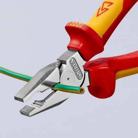 SZCZYPCE UNIWERSALNE 180MM O ZWIĘKSZONYM PRZEŁOŻENIU KNIPEX SZCZYPCE UNIWERSALNE 180MM O ZWIĘKSZONYM PRZEŁOŻENIU KNIPEX