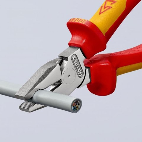 SZCZYPCE UNIWERSALNE 180MM O ZWIĘKSZONYM PRZEŁOŻENIU KNIPEX SZCZYPCE UNIWERSALNE 180MM O ZWIĘKSZONYM PRZEŁOŻENIU KNIPEX