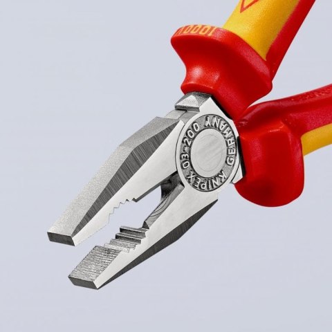 SZCZYPCE UNIWERSALNE IZOLOWANE VDE 200MM KNIPEX SZCZYPCE UNIWERSALNE IZOLOWANE VDE 200MM KNIPEX