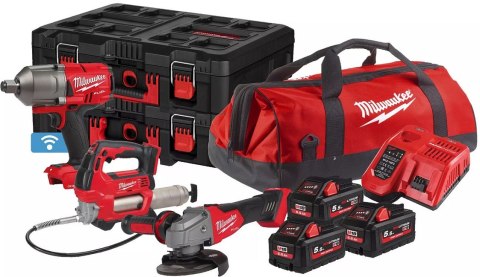 ZESTAW POWERPACK 18V M18FPP3M-553P 3*5.5AH MILWAUKEE ZESTAW POWERPACK 18V M18FPP3M-553P 3*5.5AH MILWAUKEE