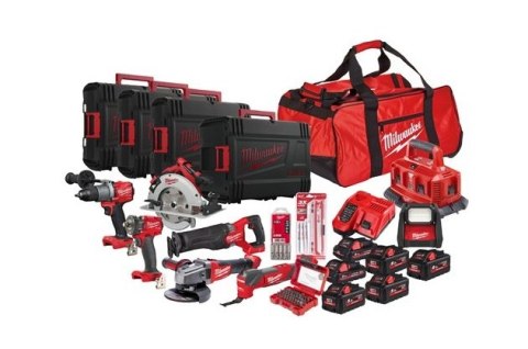 ZESTAW POWERPACK 18V M18PP8B-586P 2*3.0AH+2*5.5AH+2*8.0AH MILWAUKEE ZESTAW POWERPACK 18V M18PP8B-586P 2*3.0AH+2*5.5AH+2*8.0AH MILWAUKEE