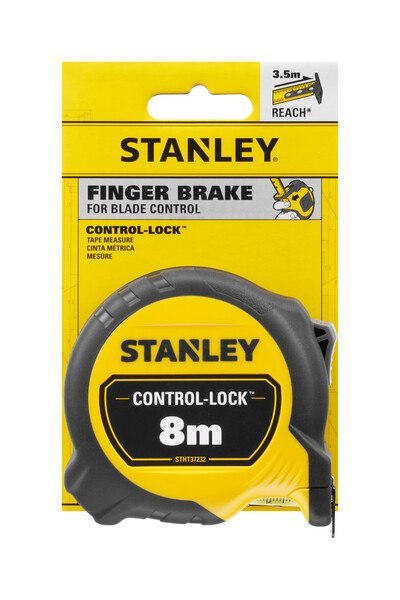MIARA STANLEY CONTROL LOCK 8M*25MM STANLEY MIARA STANLEY CONTROL LOCK 8M*25MM STANLEY