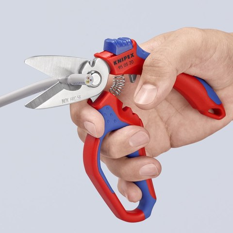 NOŻYCZKI KĄTOWE DLA ELEKTRYKÓW 160MM KNIPEX NOŻYCZKI KĄTOWE DLA ELEKTRYKÓW 160MM KNIPEX