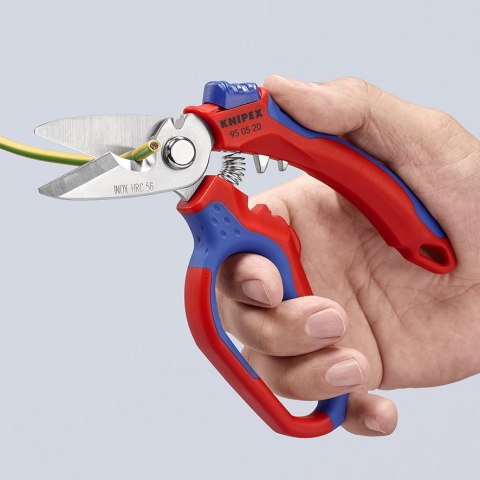 NOŻYCZKI KĄTOWE DLA ELEKTRYKÓW 160MM KNIPEX NOŻYCZKI KĄTOWE DLA ELEKTRYKÓW 160MM KNIPEX