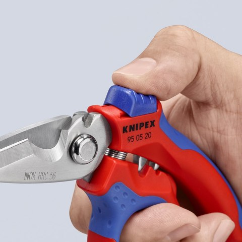 NOŻYCZKI KĄTOWE DLA ELEKTRYKÓW 160MM KNIPEX NOŻYCZKI KĄTOWE DLA ELEKTRYKÓW 160MM KNIPEX