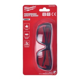 OKULARY OCHRONNE PREMIUM SZARE MILWAUKEE