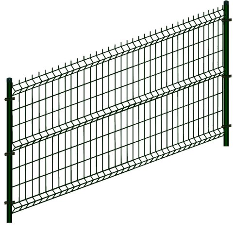 PANEL OGRODZENIOWY 2500*1230MM 2W/H*5MM BRĄZOWY RAL 8017 UN PANEL OGRODZENIOWY 2500*1230MM 2W/H*5MM BRĄZOWY RAL 8017 UN