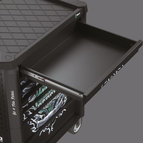 WÓZEK WARSZTATOWY 1 TOOL REBEL 9700 Z WYPOSAŻENIEM, 78CZ. WERA WÓZEK WARSZTATOWY 1 TOOL REBEL 9700 Z WYPOSAŻENIEM, 78CZ. WERA