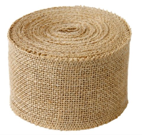 WSTĄŻKA JUTOWA 20CM 5MB UN WSTĄŻKA JUTOWA 20CM 5MB UN