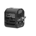 ADAPTER PODRÓŻNY 100-240V 8A 2XUSB 5V 2,4A INTELIGENTNA ORNO