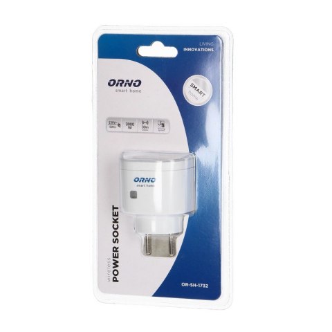 GNIAZDO SIECIOWE SMART HOME ODBIORNIK RADI ORNO GNIAZDO SIECIOWE SMART HOME ODBIORNIK RADI ORNO