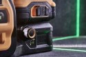 LASER LINIOWY 3-PŁASZCZYZNOWY 12/18V ZIE. WIĄZKA XR 1*2.0AH DEWALT