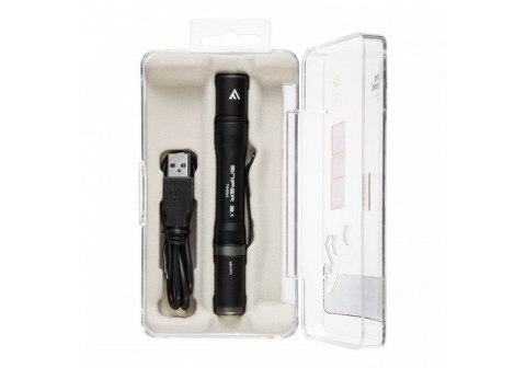 LATARKA RĘCZNA SNIPER 3.1 130LM ŁADOWALNA MACTRONIC LATARKA RĘCZNA SNIPER 3.1 130LM ŁADOWALNA MACTRONIC