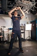 T-SHIRT NEO GARAGE, 100% BAWEŁNA, ROZMIAR L NEO
