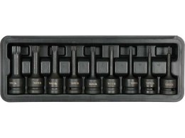 ZESTAW UDAROWYCH KLUCZY TRZPIENIOWYCH 1/2'' SPLINE 9 CZĘŚCI YATO