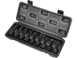 ZESTAW UDAROWYCH KLUCZY TRZPIENIOWYCH 1/2'' TORX 9 SZT YATO