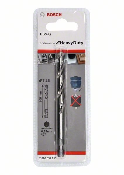 PILOT PC PLUS HSS-CO 7.15*105MM BOSCH PILOT PC PLUS HSS-CO 7.15*105MM BOSCH