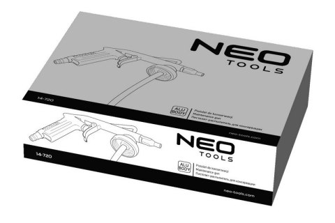 PISTOLET PNEUMATYCZNY DO KONSERWACJI NEO PISTOLET PNEUMATYCZNY DO KONSERWACJI NEO