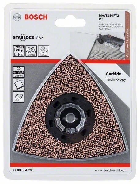 PŁYTA SZLIFIERSKA STARLOCK MAVZ 116MM RT2 BOSCH PŁYTA SZLIFIERSKA STARLOCK MAVZ 116MM RT2 BOSCH
