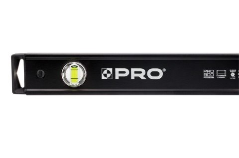 POZIOMICA MALOWANA CZARNA FREZ Z UCHWYTEM HD SERIA 900 80CM PRO POZIOMICA MALOWANA CZARNA FREZ Z UCHWYTEM HD SERIA 900 80CM PRO