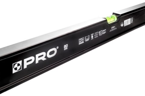 POZIOMICA MALOWANA CZARNA FREZ Z UCHWYTEM HD SERIA 900 80CM PRO POZIOMICA MALOWANA CZARNA FREZ Z UCHWYTEM HD SERIA 900 80CM PRO