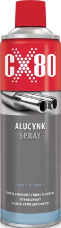 Spray CX-80 Alucynk 500 ml srebrny ochrona przed korozją metalów