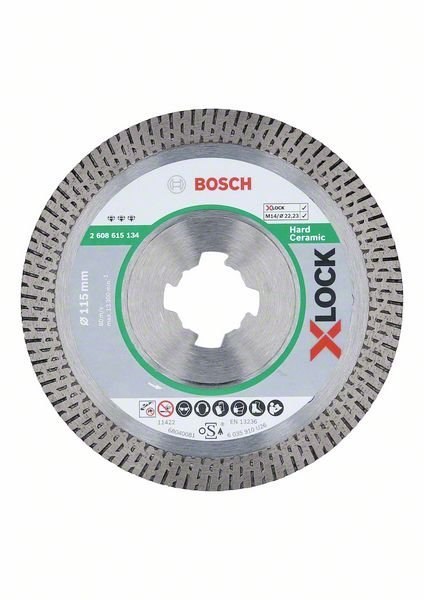 TARCZA DIAMENTOWA CERAMIC EXTRACLEAN TURBO 155*1.4 X-LOCK BOSCH TARCZA DIAMENTOWA CERAMIC EXTRACLEAN TURBO 155*1.4 X-LOCK BOSCH