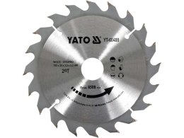 TARCZA WIDIOWA DO DREWNA 190*20T*30MM YATO