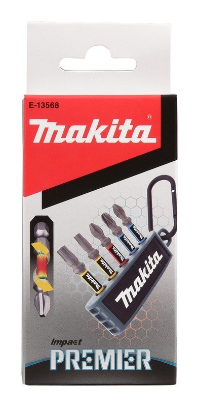 ZESTAW BITÓW IMPACT PREMIER 5 SZT. MAKITA ZESTAW BITÓW IMPACT PREMIER 5 SZT. MAKITA